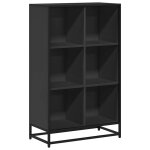 Vidaxl biblioth�que noir 65, 5x33x107, 5 cm bois d'ing�nierie