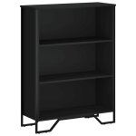 Vidaxl biblioth�que noir 80x31x106 cm bois d'ing�nierie