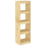 Vidaxl biblioth�que / s�parateur de pi�ce 40x30x135, 5 cm pin massif
