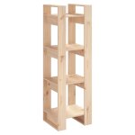 Vidaxl bibliothque / sparateur de pice 41x35x125 cm pin massif