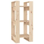 Vidaxl biblioth�que / s�parateur de pi�ce 41x35x91 cm pin massif
