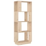Vidaxl bibliothèque / séparateur de pièce 51x25x132 cm pin solide Vidaxl bibliothèque / séparateur de pièce 51x25x132 cm pin solide