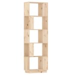 Vidaxl bibliothque / sparateur de pice 51x25x163, 5 cm pin solide