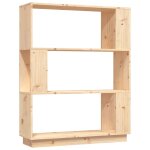 Vidaxl bibliothèque / séparateur de pièce 80x25x101 cm pin solide Vidaxl bibliothèque / séparateur de pièce 80x25x101 cm pin solide