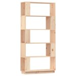 Vidaxl bibliothèque / séparateur de pièce 80x25x163, 5 cm pin solide Vidaxl bibliothèque / séparateur de pièce 80x25x163, 5 cm pin solide