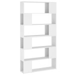 Vidaxl biblioth�que / s�parateur de pi�ce blanc 100x24x188 cm
