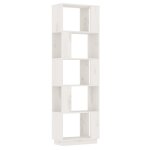 Vidaxl bibliothèque / séparateur de pièce blanc 51x25x163, 5cm pin solide Vidaxl bibliothèque / séparateur de pièce blanc 51x25x163, 5cm pin solide