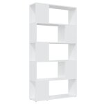 Vidaxl biblioth�que / s�parateur de pi�ce blanc 80x24x155 cm