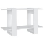 Vidaxl biblioth�que / s�parateur de pi�ce blanc 80x30x51 cm