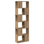 Vidaxl biblioth�que / s�parateur de pi�ce ch�ne artisanal 60x24x186 cm