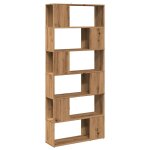 Vidaxl biblioth�que / s�parateur de pi�ce ch�ne artisanal 80x24x186 cm