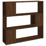Vidaxl bibliothque / sparateur de pice chne marron 100x24x94 cm