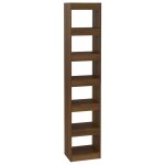 Vidaxl bibliothque / sparateur de pice chne marron 40x30x198 cm