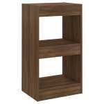 Vidaxl biblioth�que / s�parateur de pi�ce ch�ne marron 40x30x72 cm