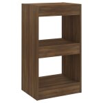 Vidaxl biblioth�que / s�parateur de pi�ce ch�ne marron 40x30x72 cm