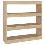 Vidaxl biblioth�que / s�parateur de pi�ce ch�ne sonoma 100x30x103 cm