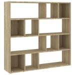 Vidaxl biblioth�que / s�parateur de pi�ce ch�ne sonoma 105x24x102 cm