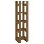 Vidaxl biblioth�que / s�parateur de pi�ce marron miel 41x35x160 cm pin