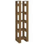 Vidaxl bibliothque / sparateur de pice marron miel 41x35x160 cm pin