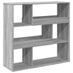 Vidaxl biblioth�que / s�parateur de pi�ce sonoma gris 100x33x94, 5 cm
