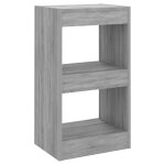Vidaxl bibliothque / sparateur de pice sonoma gris 40x30x72 cm