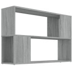 Vidaxl bibliothèque sonoma gris 100x24x63 cm bois d'ingénierie Vidaxl bibliothèque sonoma gris 100x24x63 cm bois d'ingénierie