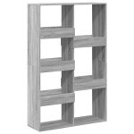 Vidaxl biblioth�que sonoma gris 100x33x155, 5 cm bois d'ing�nierie