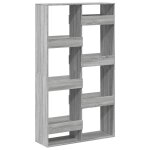 Vidaxl biblioth�que sonoma gris 100x33x175 cm bois d'ing�nierie
