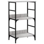 Vidaxl bibliothque sonoma gris 50x33x82 cm bois d'ingnierie