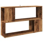 Vidaxl bibliothque vieux bois 100x24x63 cm bois d'ingnierie