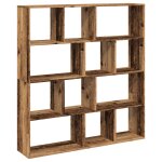 Vidaxl biblioth�que vieux bois 132x29x141, 5 cm bois d'ing�nierie