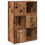Vidaxl biblioth�que vieux bois 60, 5x30x90 cm bois d'ing�nierie