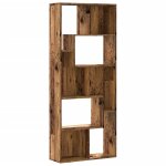 Vidaxl biblioth�que vieux bois 67x24x161 cm bois d'ing�nierie