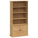 Vidaxl bibliothèque vigo 85x35x170 cm bois massif de pin Vidaxl bibliothèque vigo 85x35x170 cm bois massif de pin