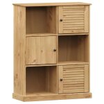 Vidaxl biblioth�que vigo 90x35x114, 5 cm bois massif de pin
