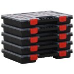 Vidaxl bo�tes d'assortiment 10 pcs 34, 5x25x5 cm polypropyl�ne