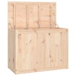 Vidaxl bo�te � linge 88, 5x44x66 cm bois massif de pin