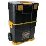 Vidaxl bo�te � outils roulante 460x280x677 mm pp