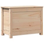 Vidaxl bo�te de rangement 60x32x45, 5 cm bois massif de pin