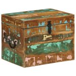 Vidaxl boîtes de rangement bois massif de récupération Vidaxl boîtes de rangement bois massif de récupération