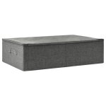 Vidaxl boîte de rangement tissu 70x40x18 cm anthracite Vidaxl boîte de rangement tissu 70x40x18 cm anthracite