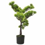 Vidaxl bonsa� de pin artificiel avec pot 60 cm vert