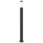 Vidaxl borne lumineuse 110 cm en acier inoxydable ip44
