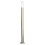 Vidaxl borne lumineuse 110 cm en acier inoxydable ip44