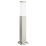 Vidaxl borne lumineuse 50 cm en acier inoxydable ip44