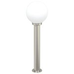 Vidaxl borne lumineuse 80 cm en acier inoxydable ip44