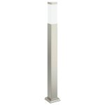 Vidaxl borne lumineuse 80 cm en acier inoxydable ip44