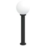 Vidaxl borne lumineuse 80 cm noire ip44