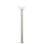 Vidaxl borne lumineuse avec d�tecteur 120 cm en acier inoxydable ip44