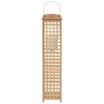 Vidaxl bougeoir suspendu bambou naturel